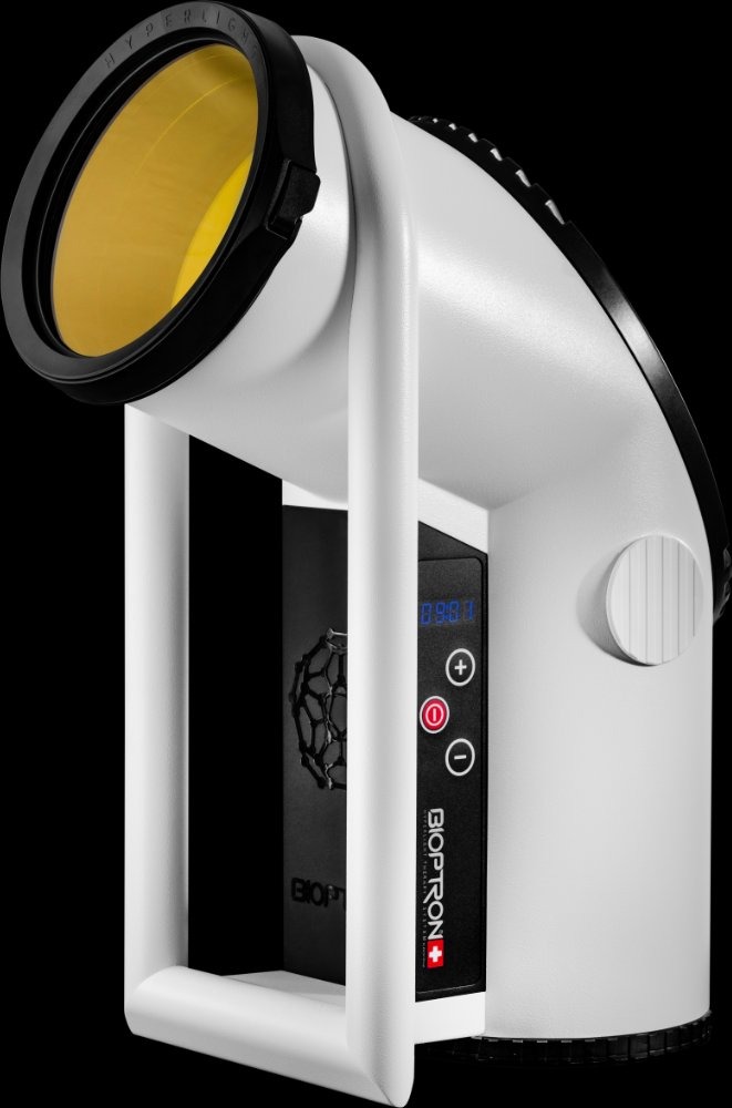 Bioptron 2 – das Profi-Lichttherapiemodell von Zepter mit großem Filterdurchmesser für klinischen Einsatz und Kosmetikstudios